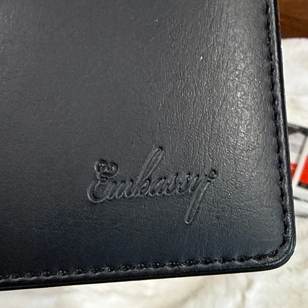 Embassy Black Planner with 6 New Mead Memo Pads